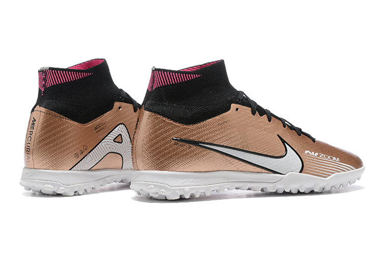 Assassin XV high-top fully knitted waterproof MD air cushion grass spike football shoes