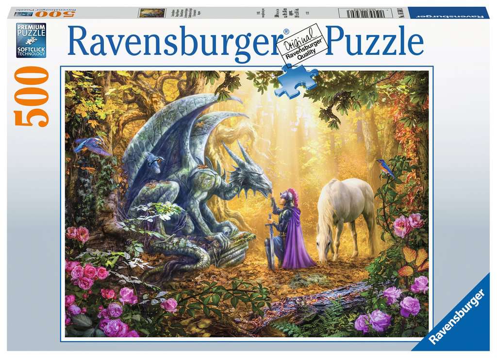 The Dragon's Spell – 500 Piece Jigsaw Puzzle (Ravensburger)