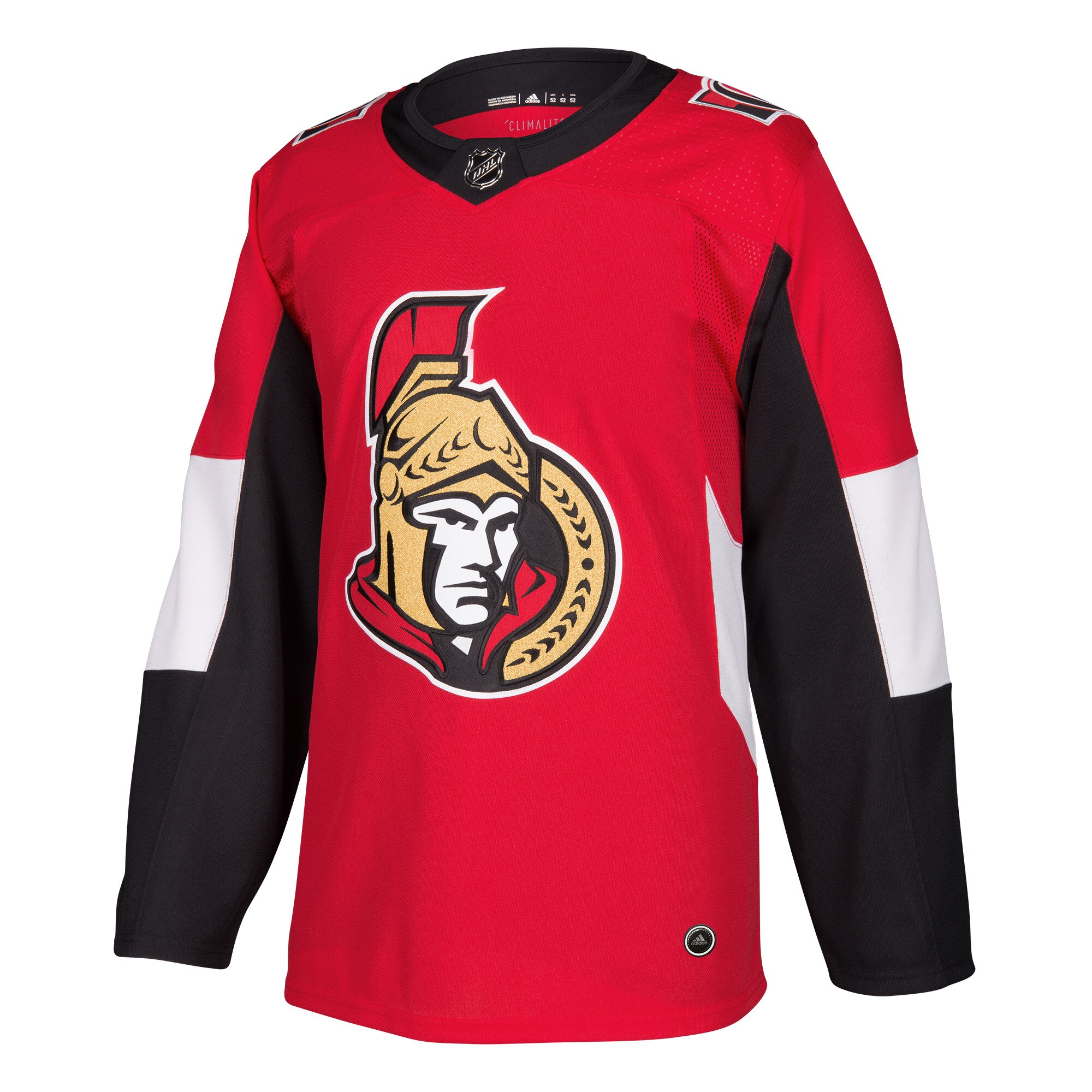 Ottawa Senators  Home  Blank Jersey – Red