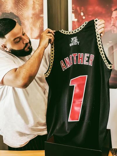 DJ KHALED X MIAMI HEAT JERSEY