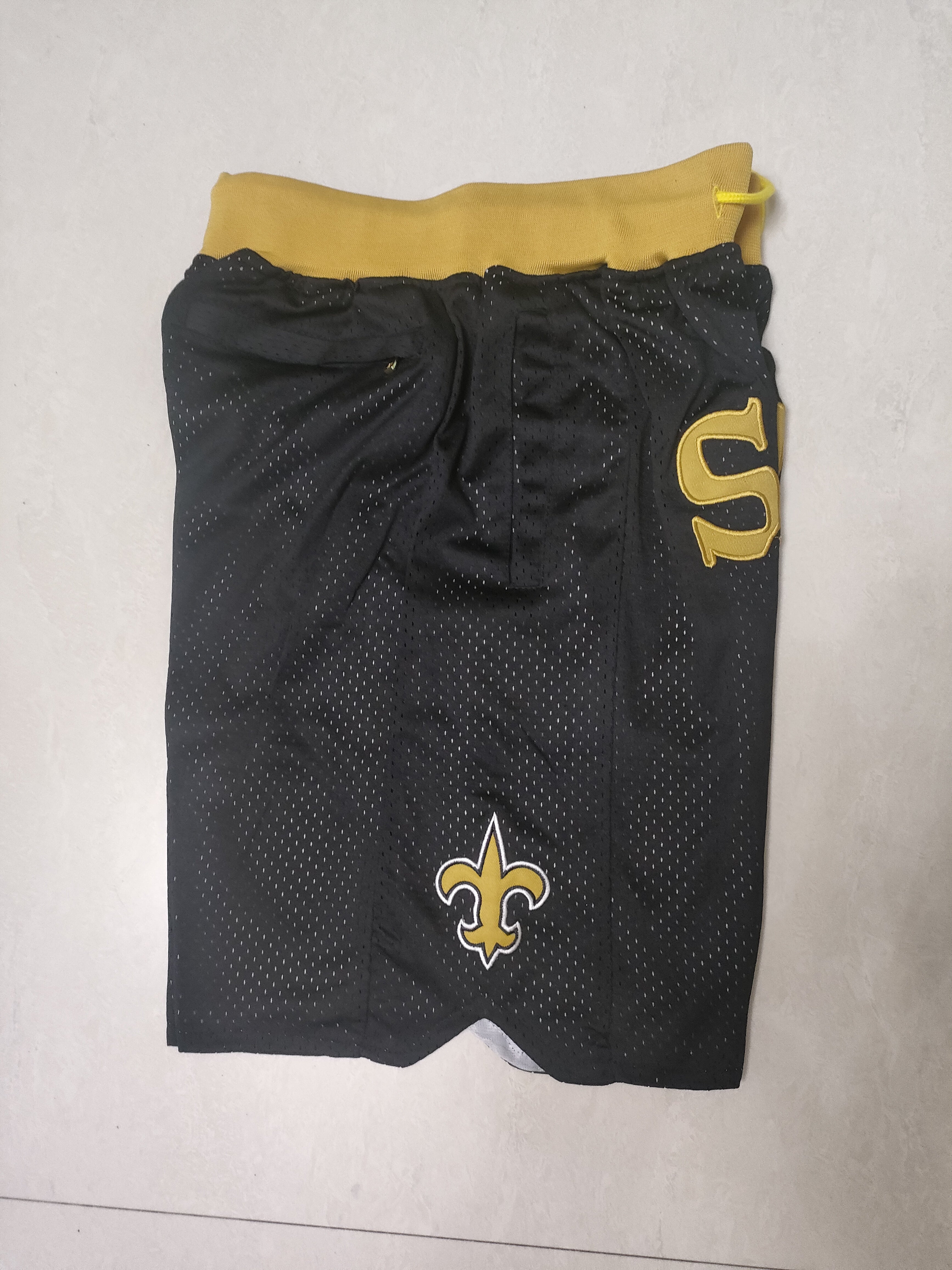New Orleans Saints Black Pocket Pants