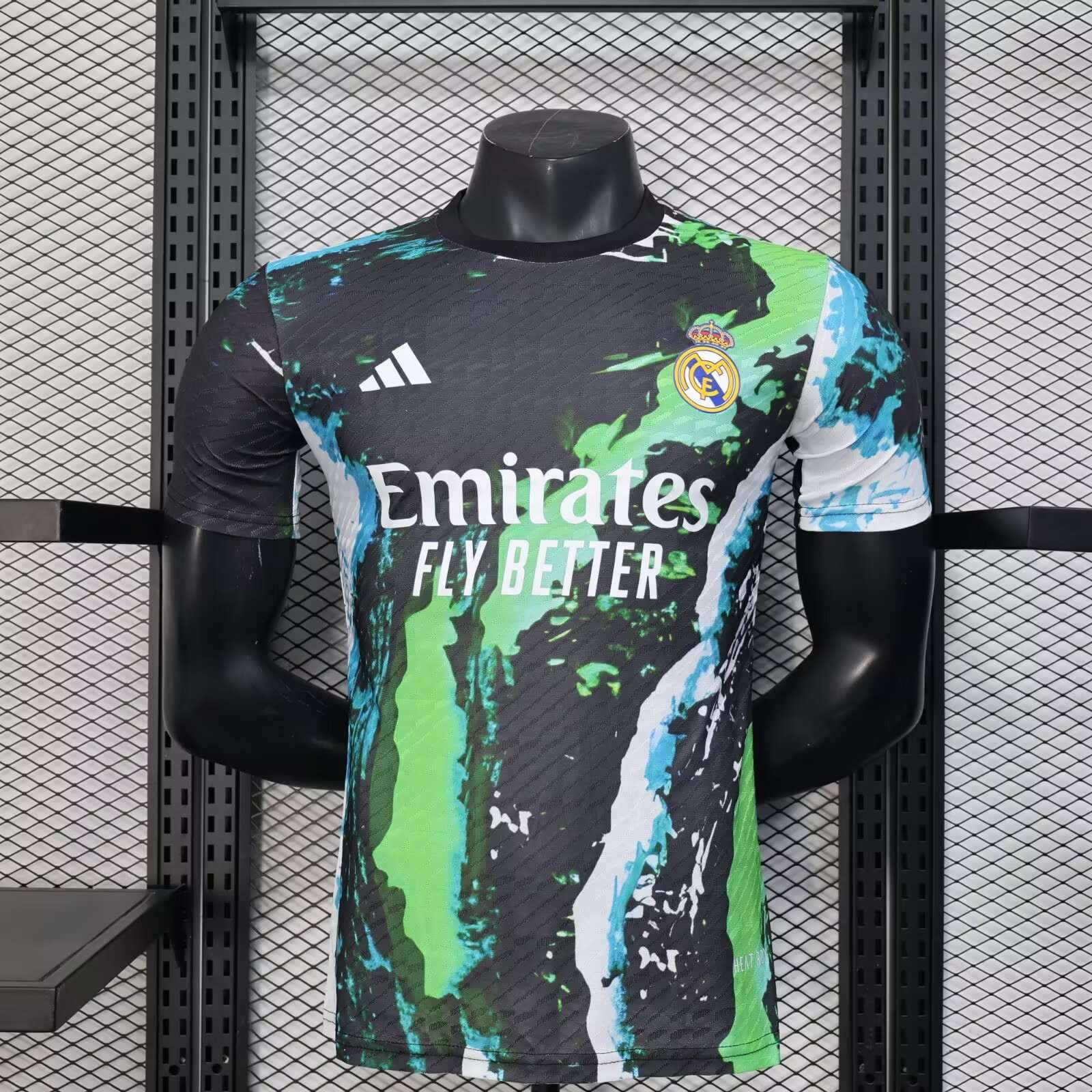 2025/2026 Player Version Real Madrid Special Edition Black Green Football Shirt 1:1 Thai Quality