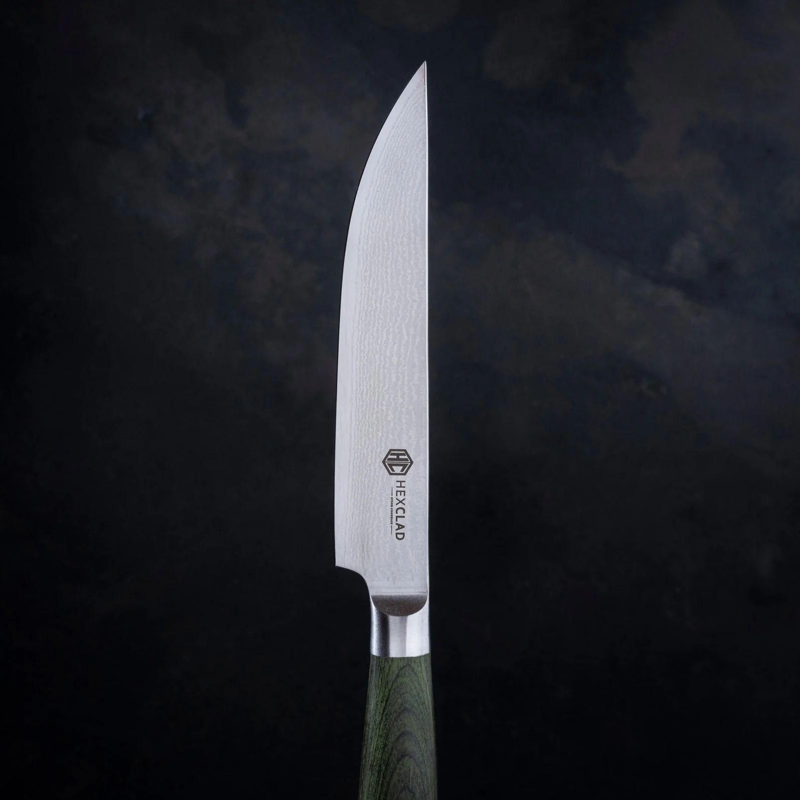 Damascus Steel Steak Knife Set, 8-pc