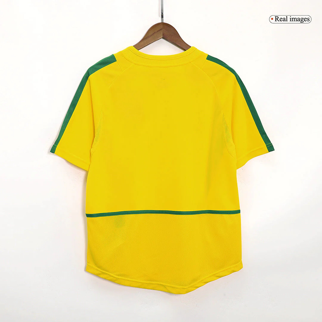Brazil 2002/03 Home Retro Football Jersey