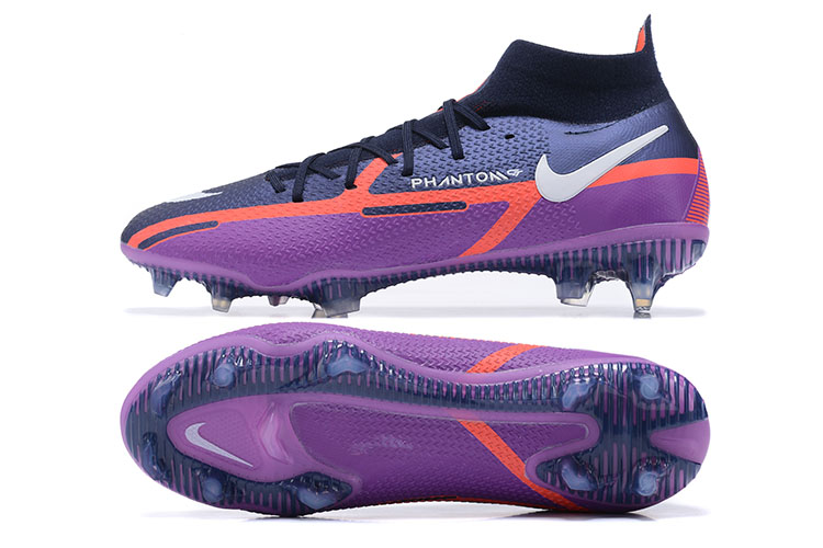 Phantom GT2 high-top Shock Wave series waterproof all-knit FG football shoes Nike Phantom GT2 Dynamic Fit Elite FG