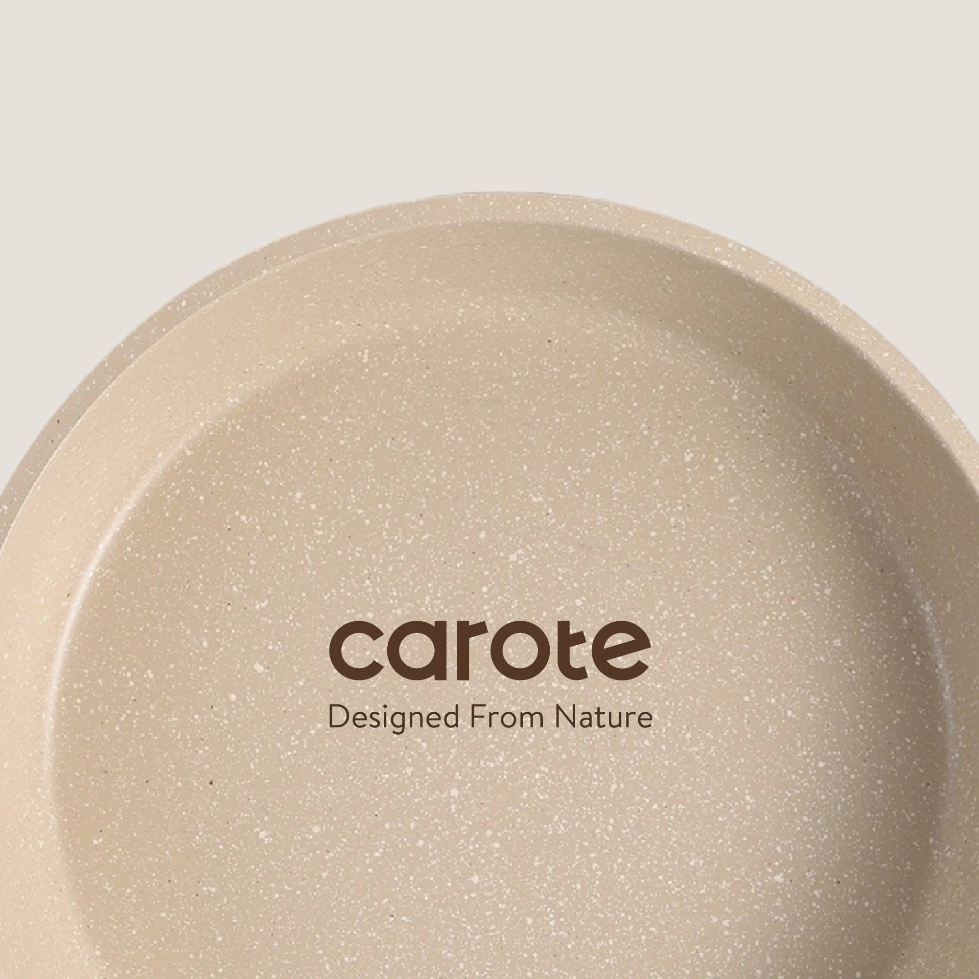 Carote 13 Pcs Nonstick Cookware Sets, Non Stick Pots and Pans Set, Induction Cookware, Taupe