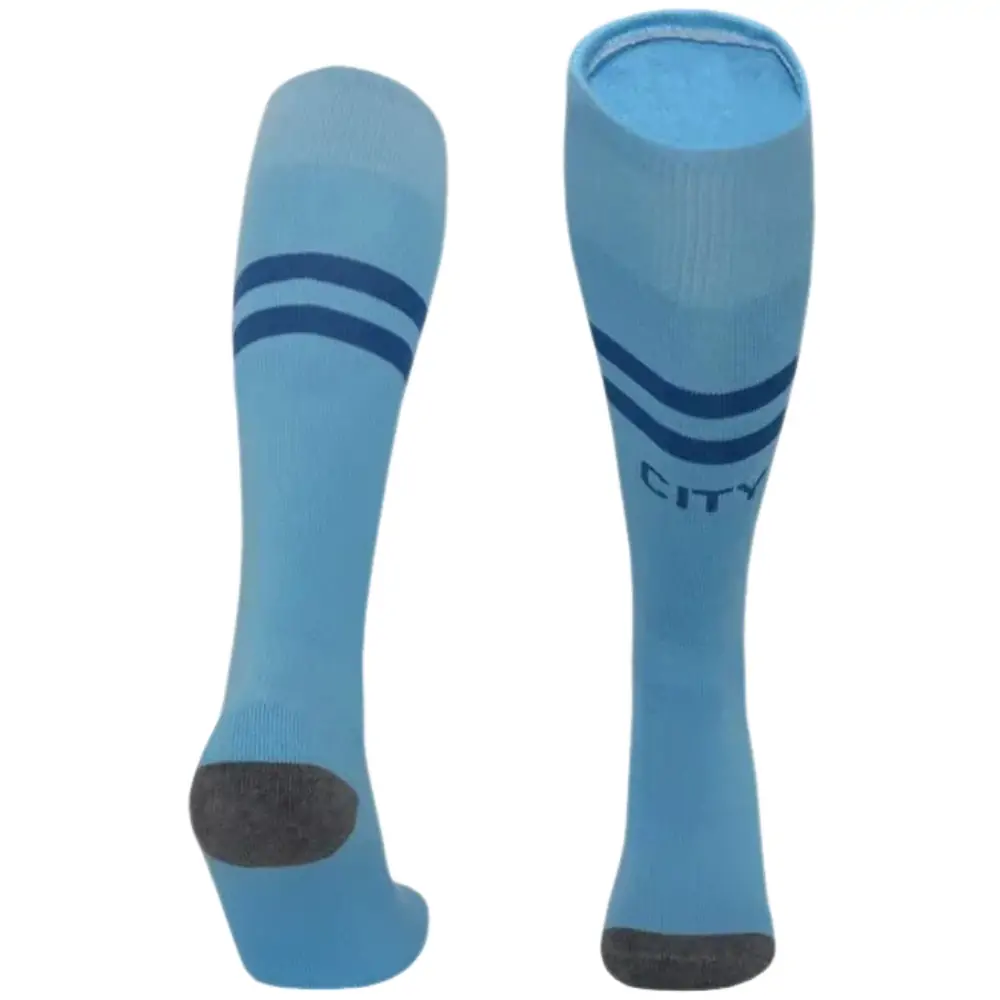 24 season Manchester City home football socks