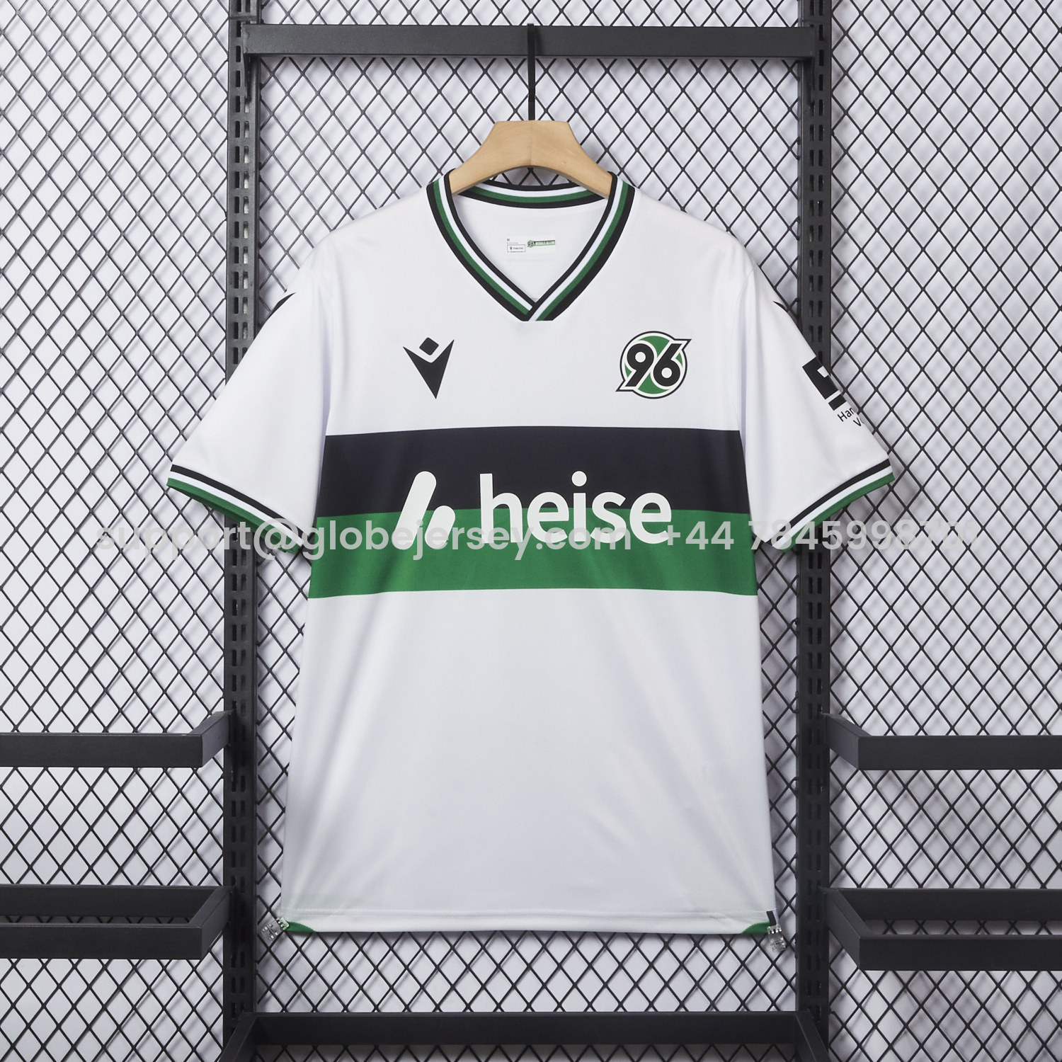Hannover 96 25-26 Third White Jersey - Fans Version