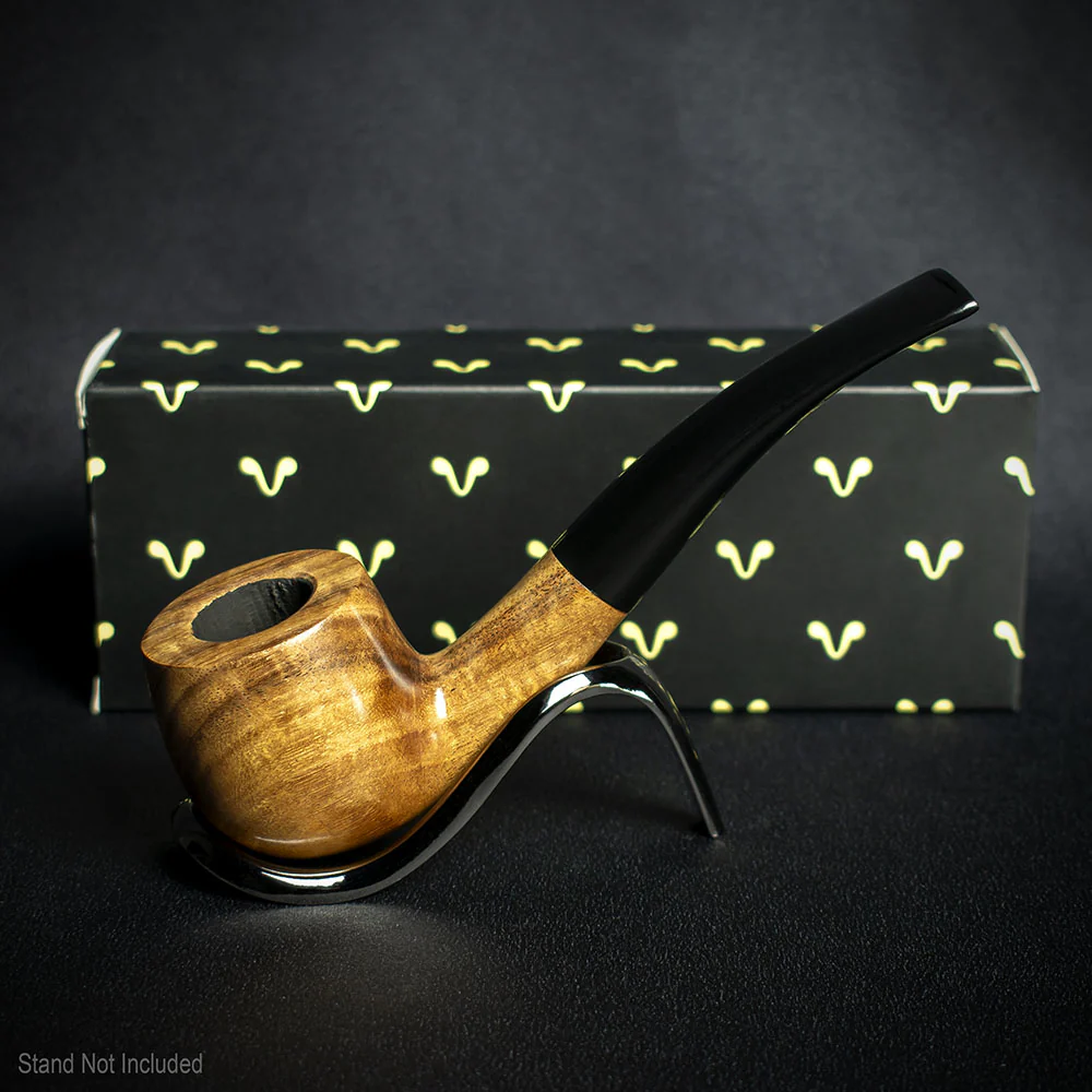 Smoke-King 9mm Cashew Wood Budget Pipe - Bent