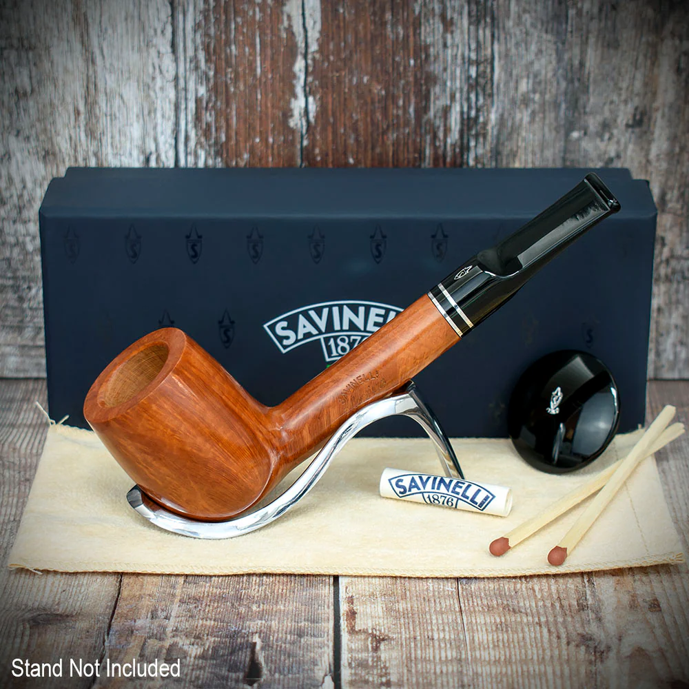 Savinelli Monsieur Smooth Briar Pipe - Shape No. 703KS (9mm)