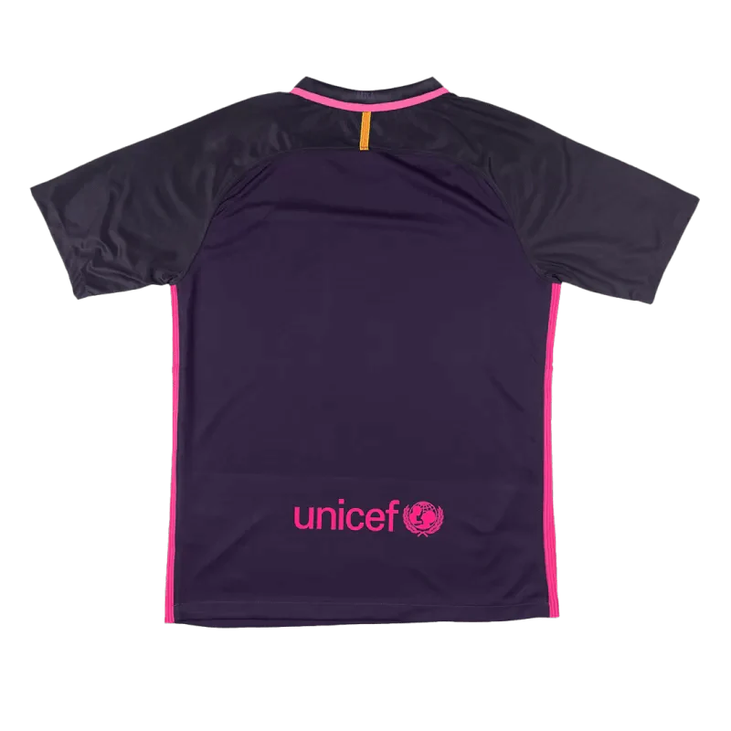 Barcelona 2016/17 Retro Away Soccer Jersey