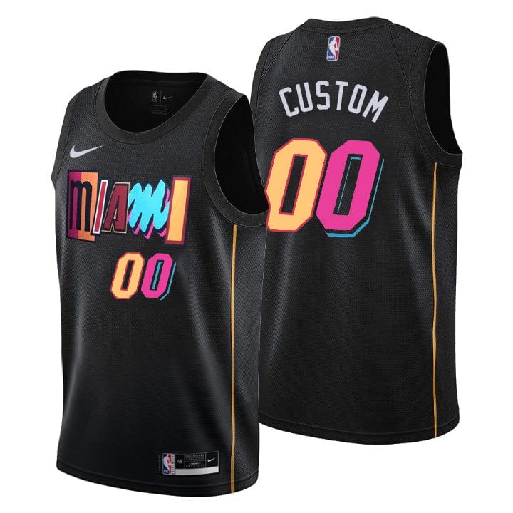 Custom Miami Heat 2021-22 City Edition Jersey