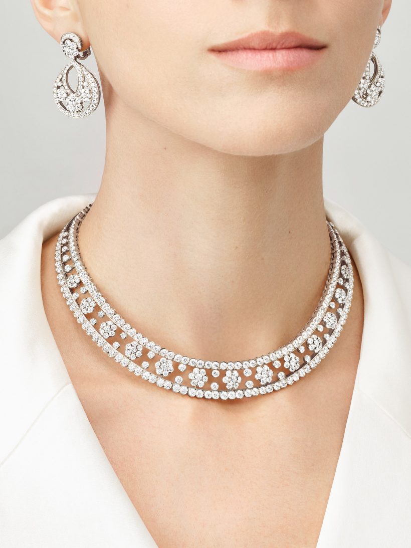 Snowflake earrings, small model