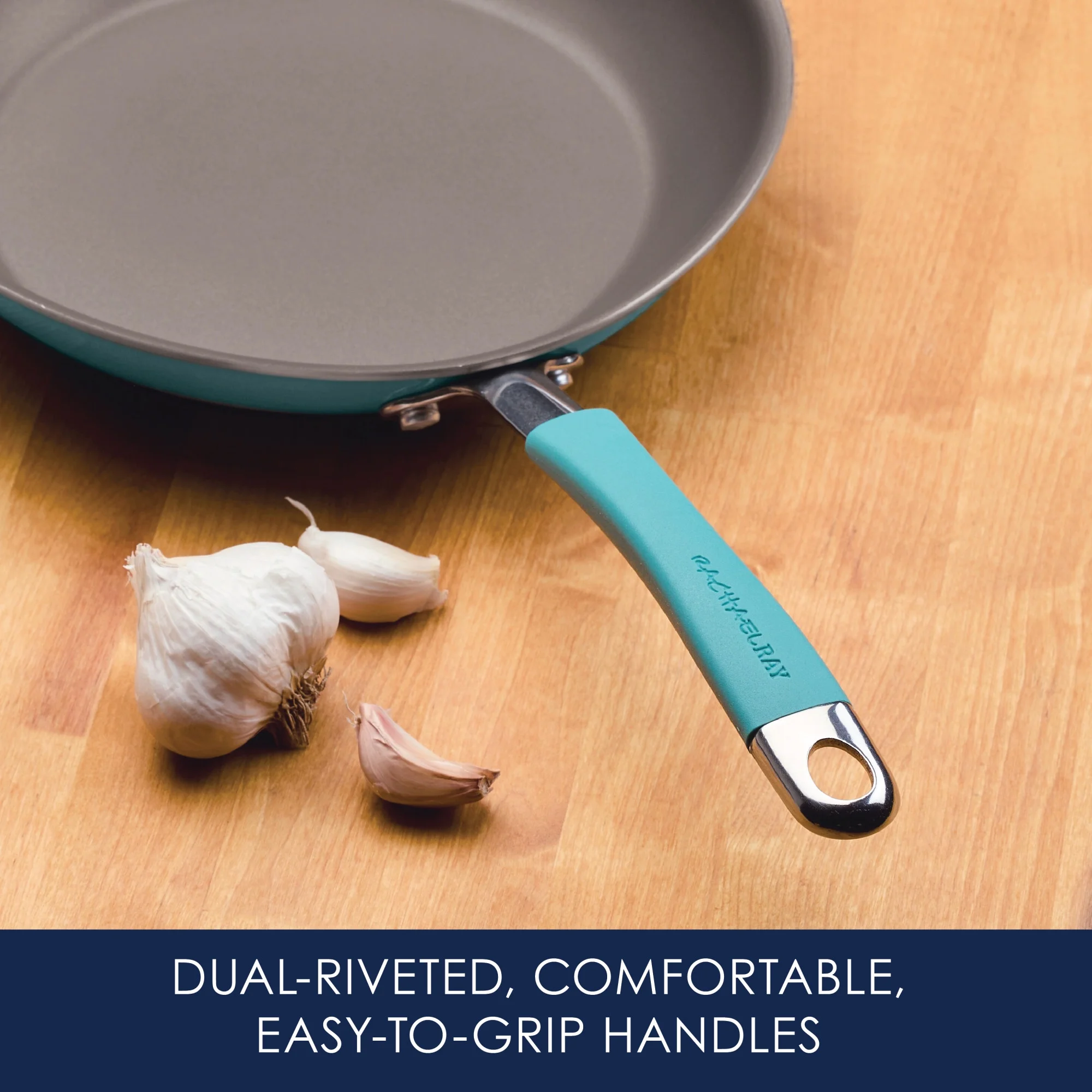 Rachael Ray 12-Piece Cucina Nonstick Pots and Pans Set, Cookware, Set Cranberry