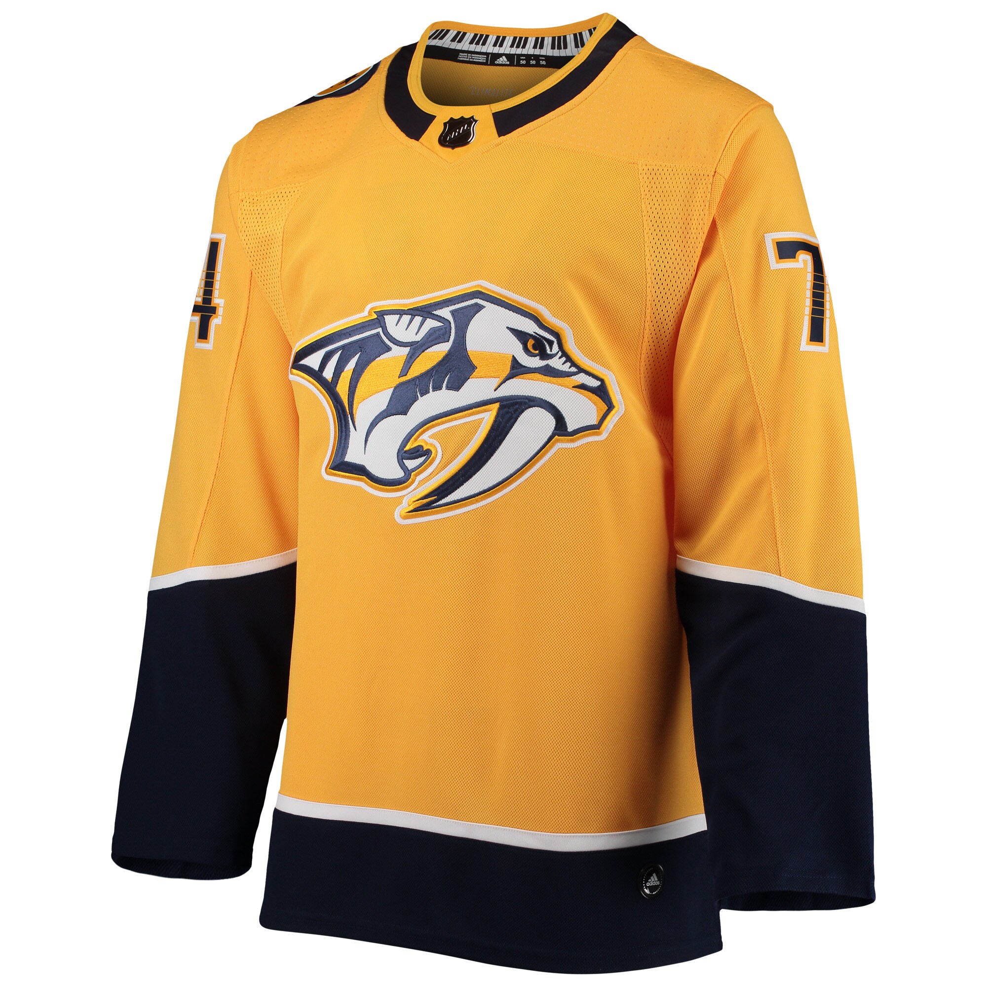 Juuse Saros Nashville Predators  Home    Jersey – Gold