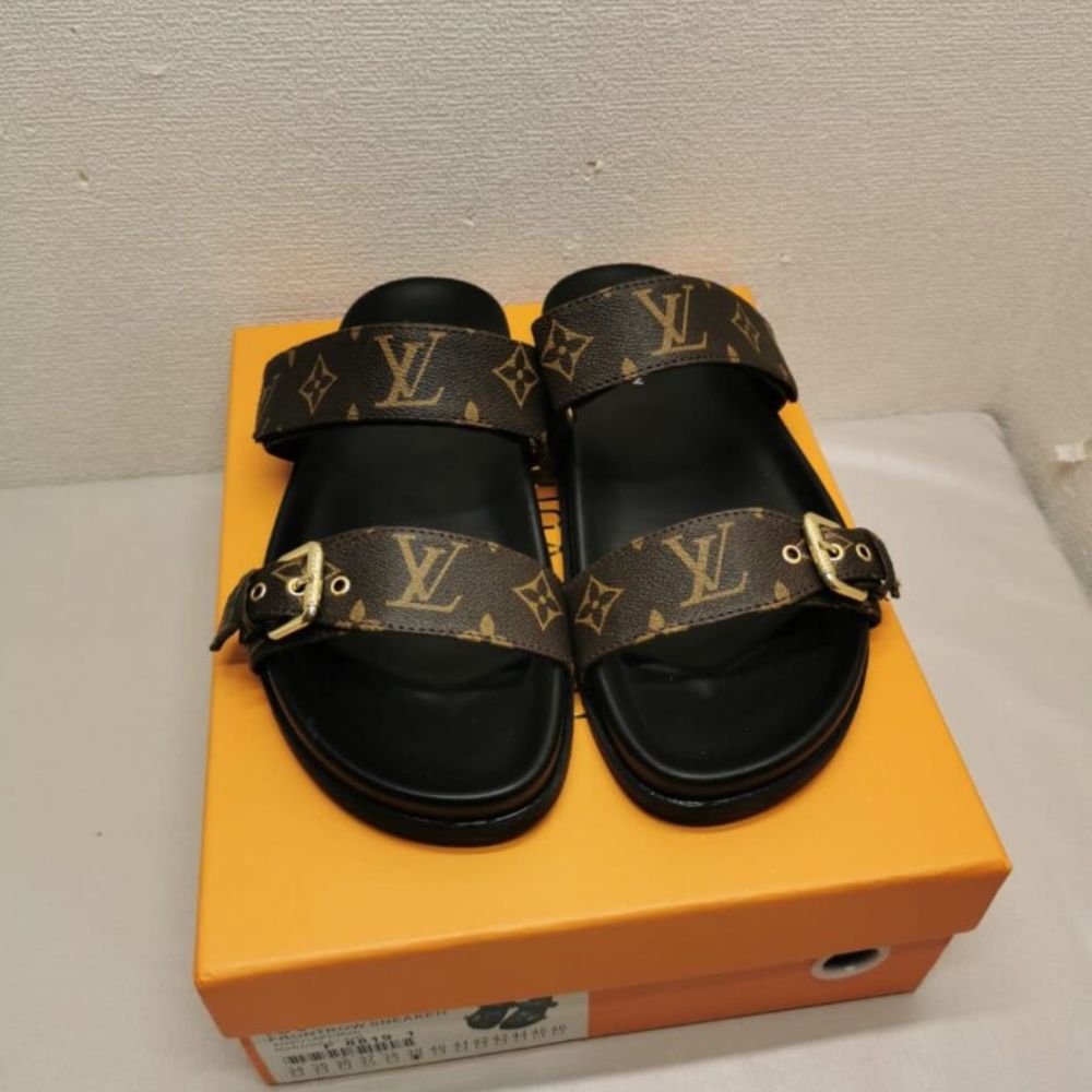 Louis Vuitton Bomdia Flat Comfort Mule Brown 1AAW8H