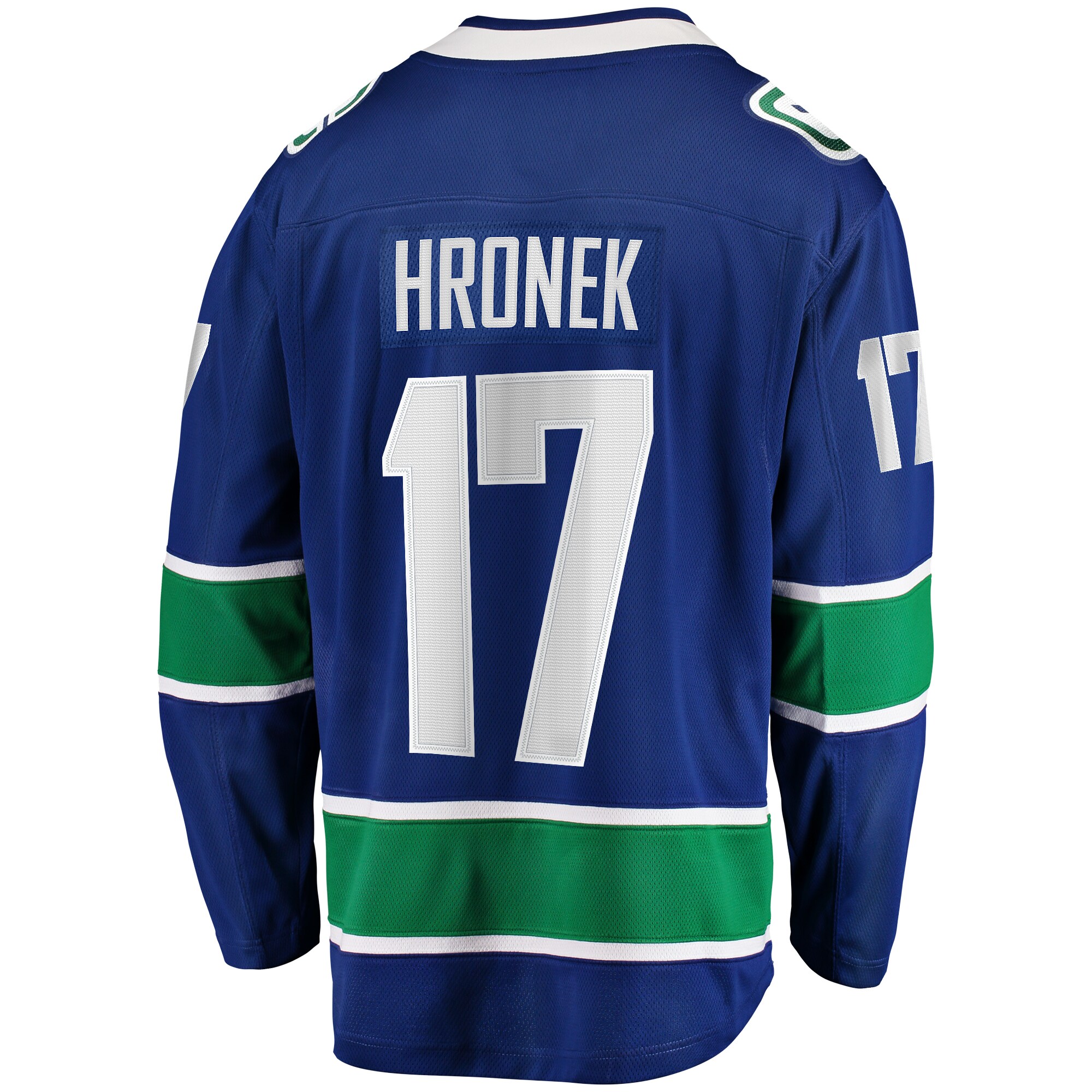 Filip Hronek Vancouver Canucks Fanatics Home Breakaway Jersey – Blue