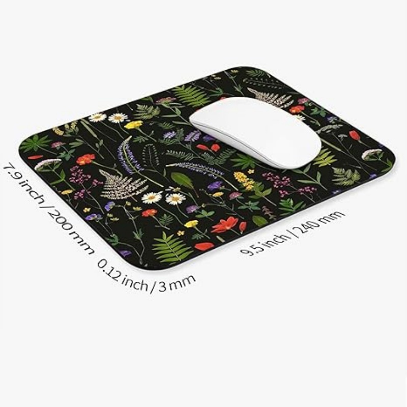 PADARTISAN Square Mouse Pad, Personalized Premium-Textured Custom Mouse Mat Design