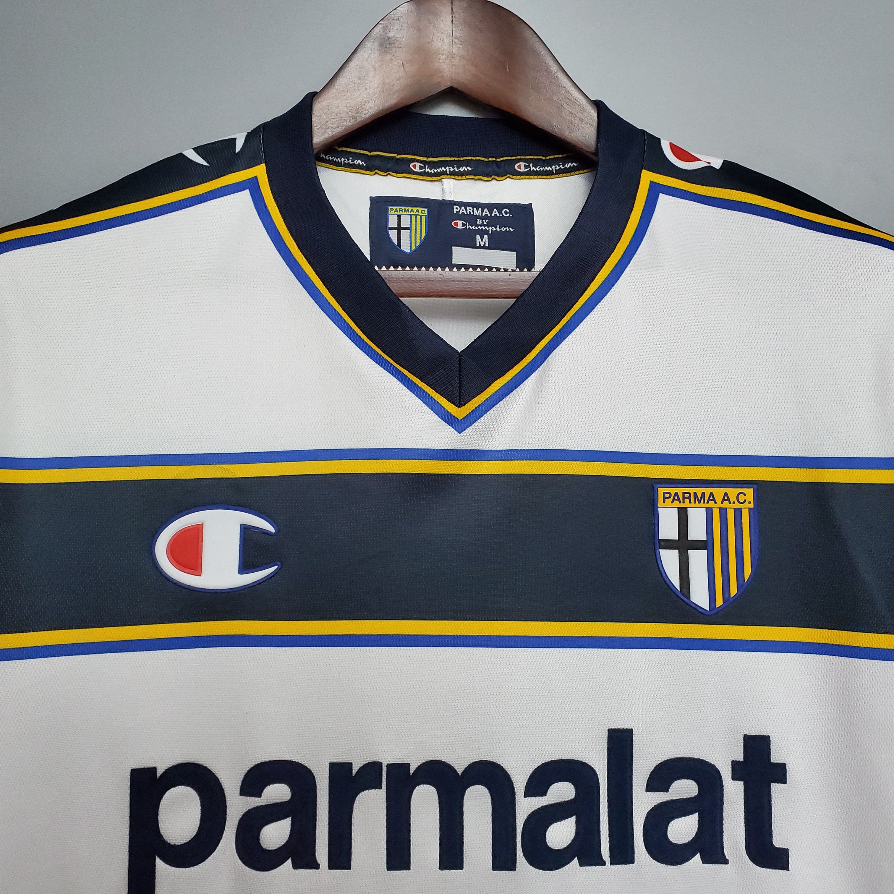 2002/03 Parma Away Retro Jersey 1:1 Thai Quality