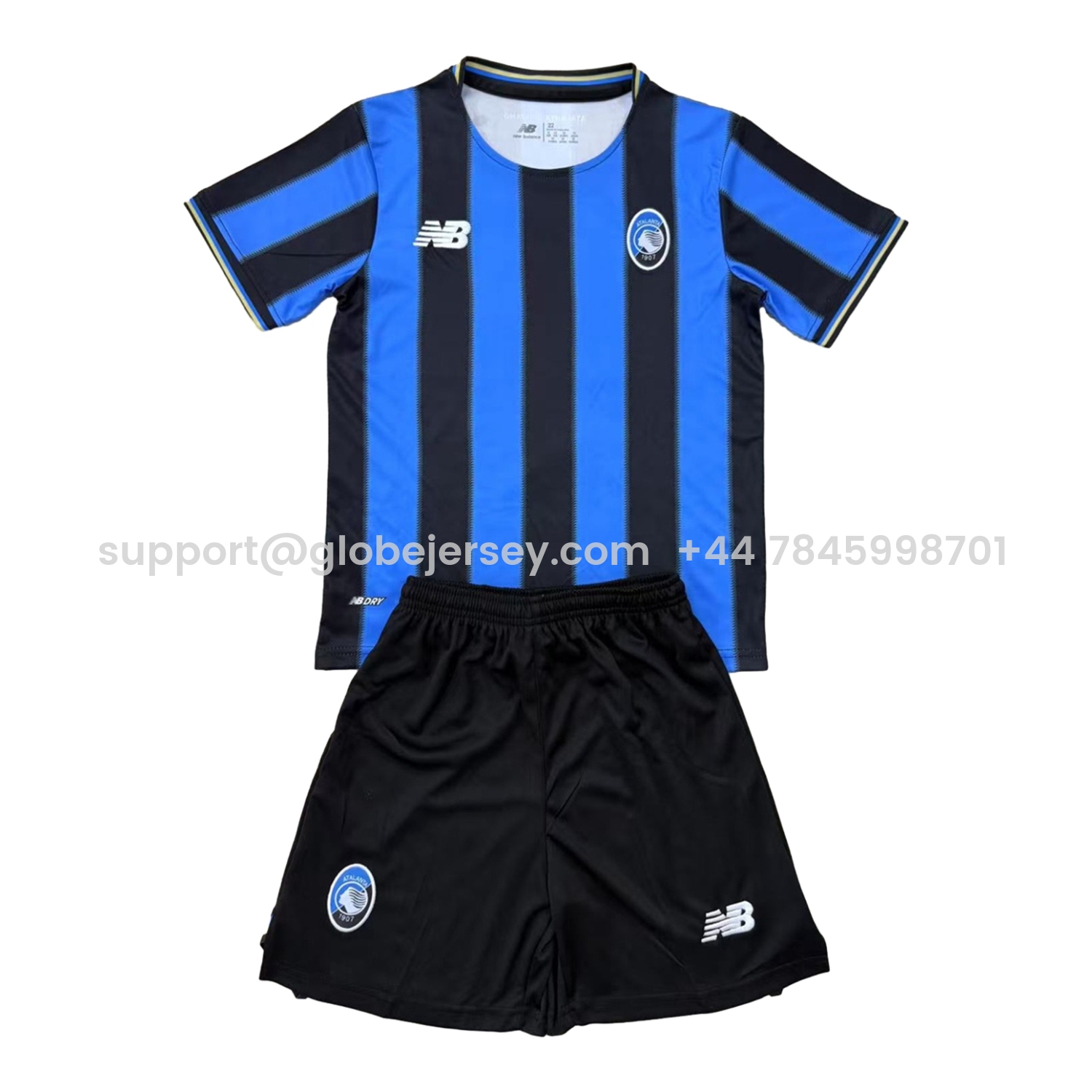 Atalanta 25-26 Home Unsponsored Men's Adult Jersey Set - Fans Version