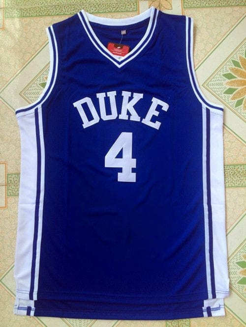 NCAA Duke University No. 4 J.J. Redick blue jersey