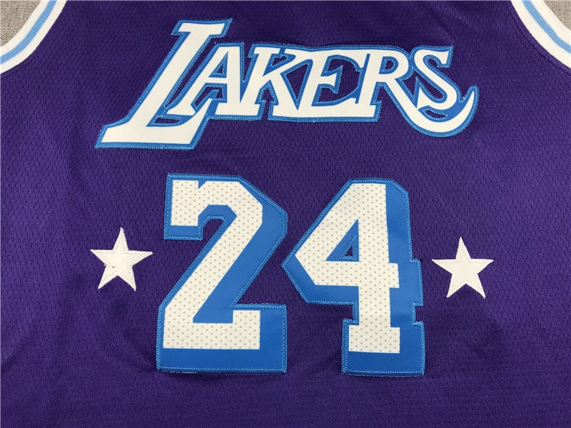Men's Jersey 2024 Season Lakers #24 Purple City Edition BRYANT
