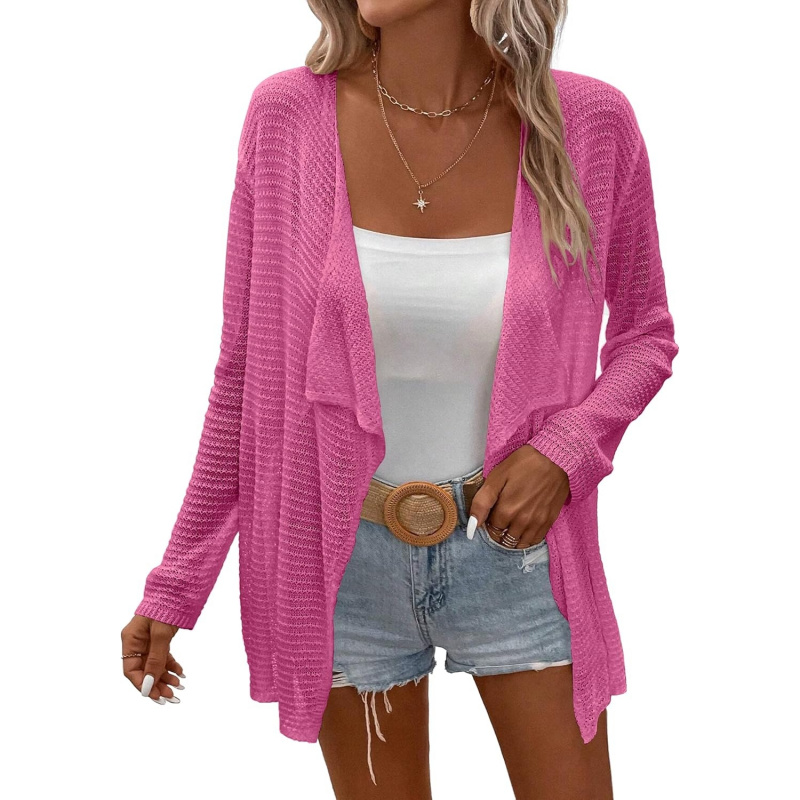 Women's Lightweight Crochet Cardigan