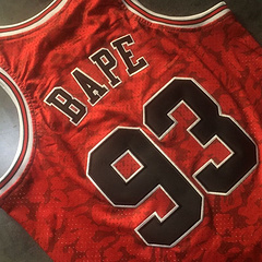 Chicago Bulls BAPE  93 Red MN