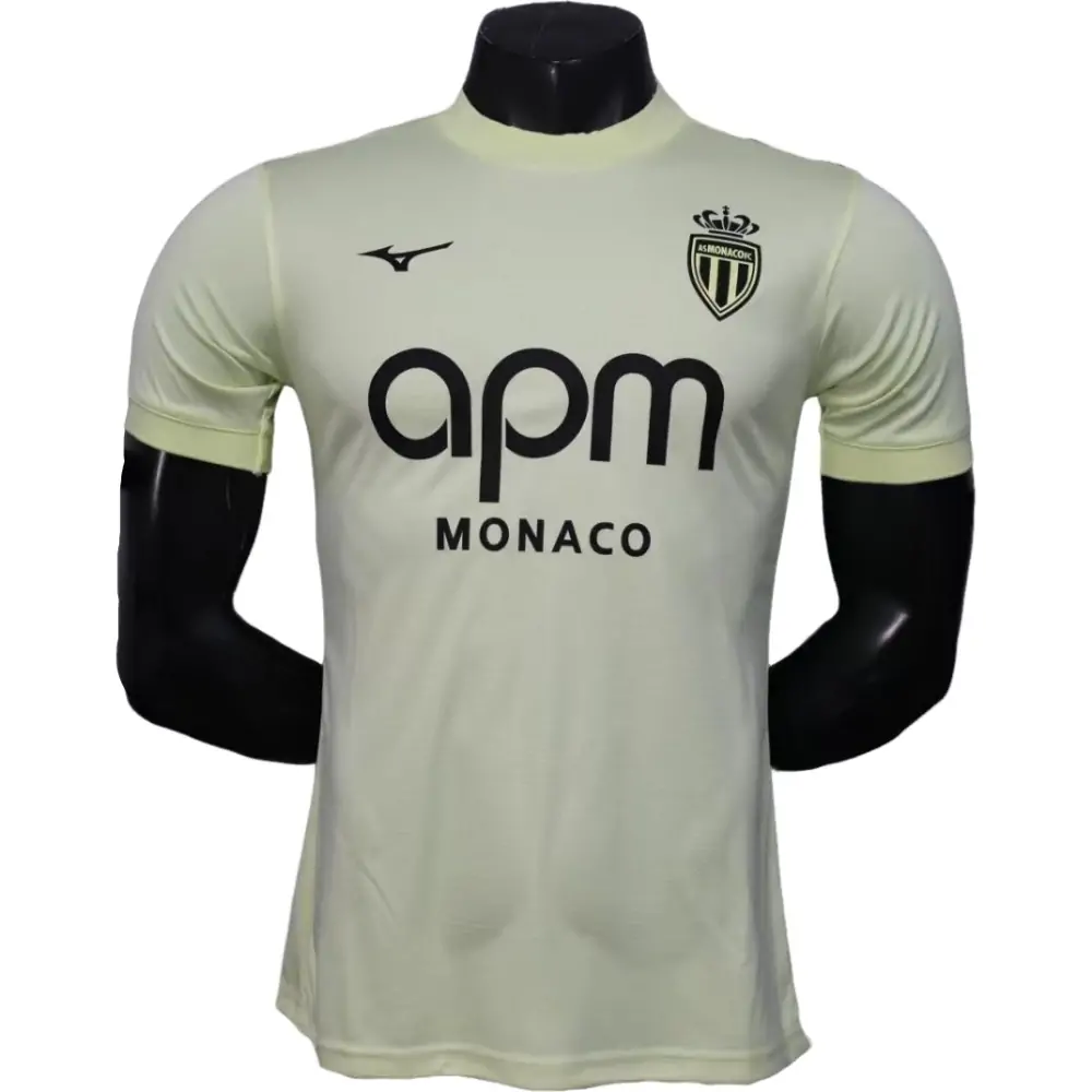 2025-26 AS Monaco Second Away kit - Short Sleeve Player Edition
