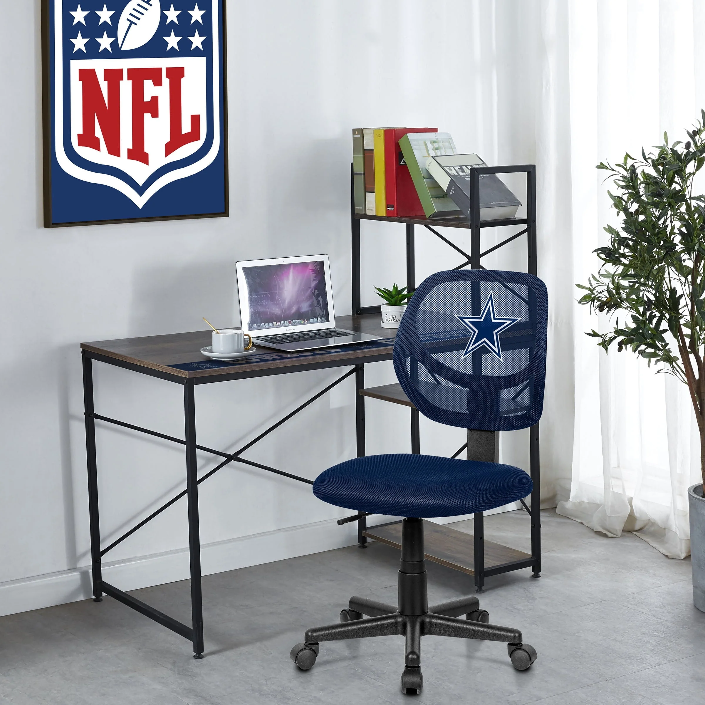 Imperial Dallas Cowboys Team Color Armless Task Chair