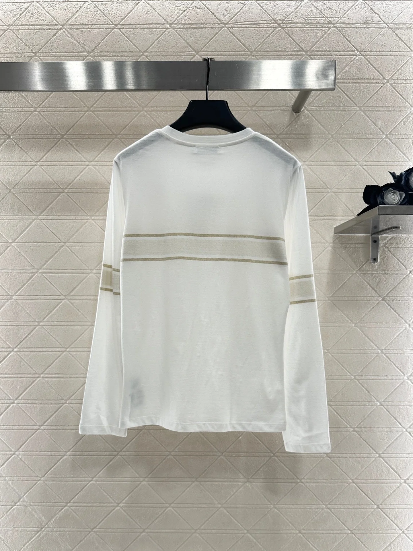 2025 New Arrivals Crew-Neck Long Sleeve Embroidered Lettering