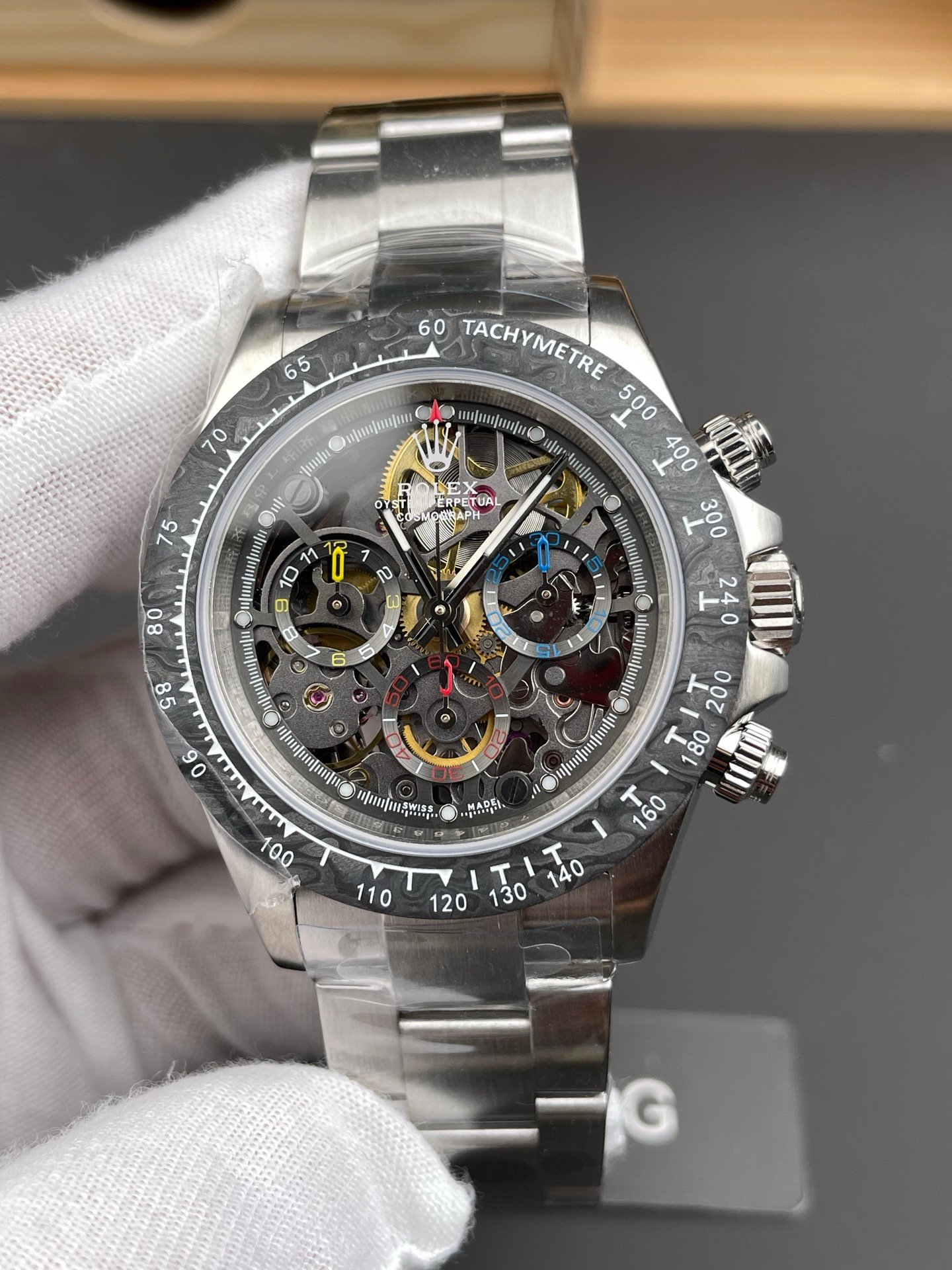 Rolex Daytona Skeleton Carbon