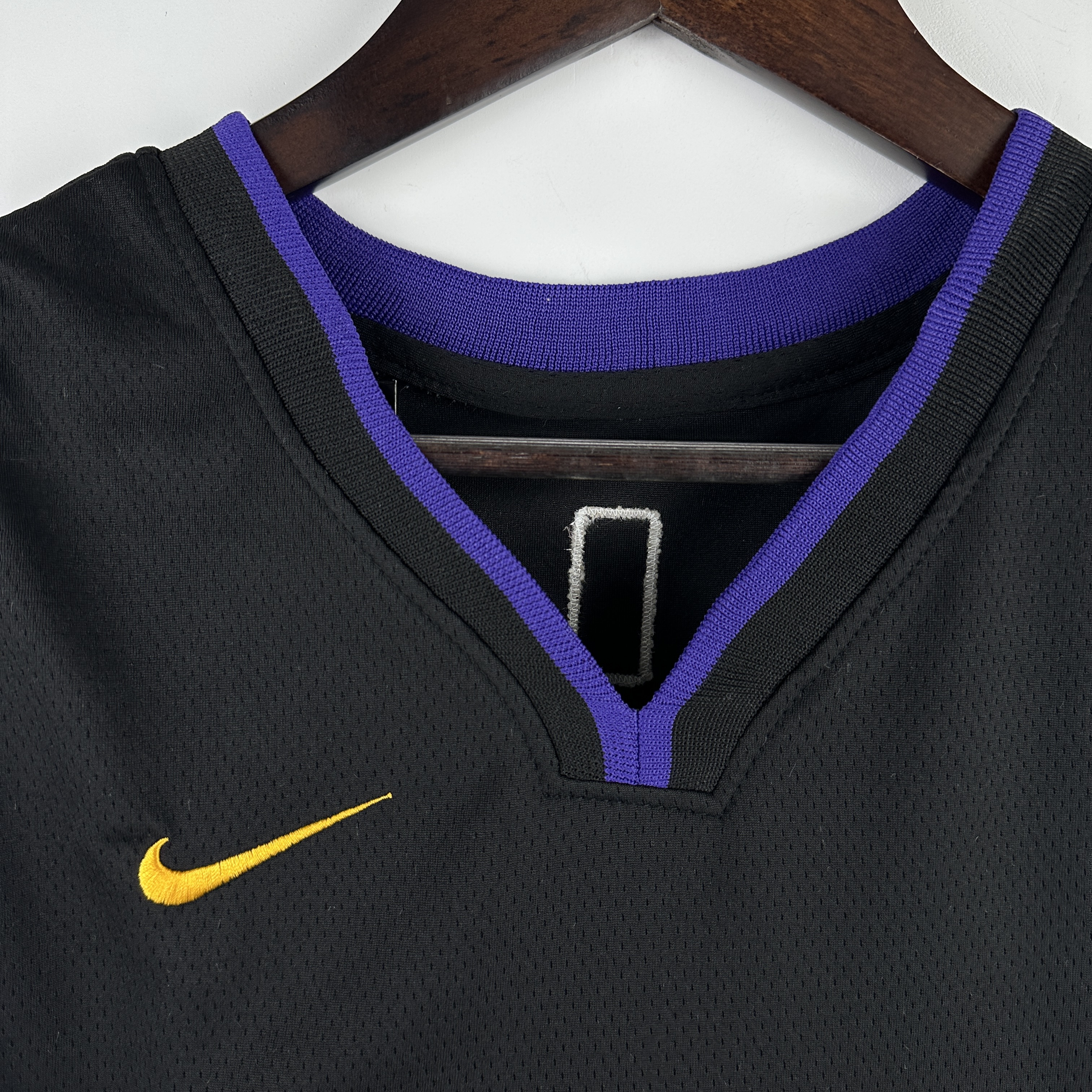 Embroidered Lakers Retired Black No. 24 Kobe