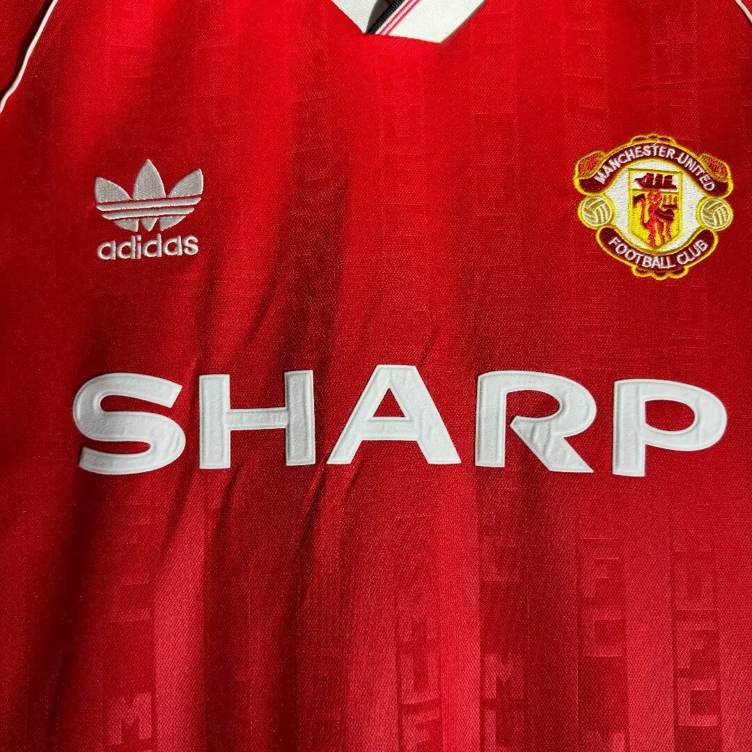 1988/90 Manchester United Home Retro Shirt