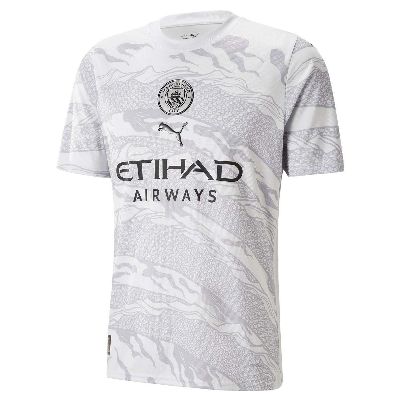 2023/2024 Manchester City Special Edition Grey Football Shirt 1:1 Thai Quality