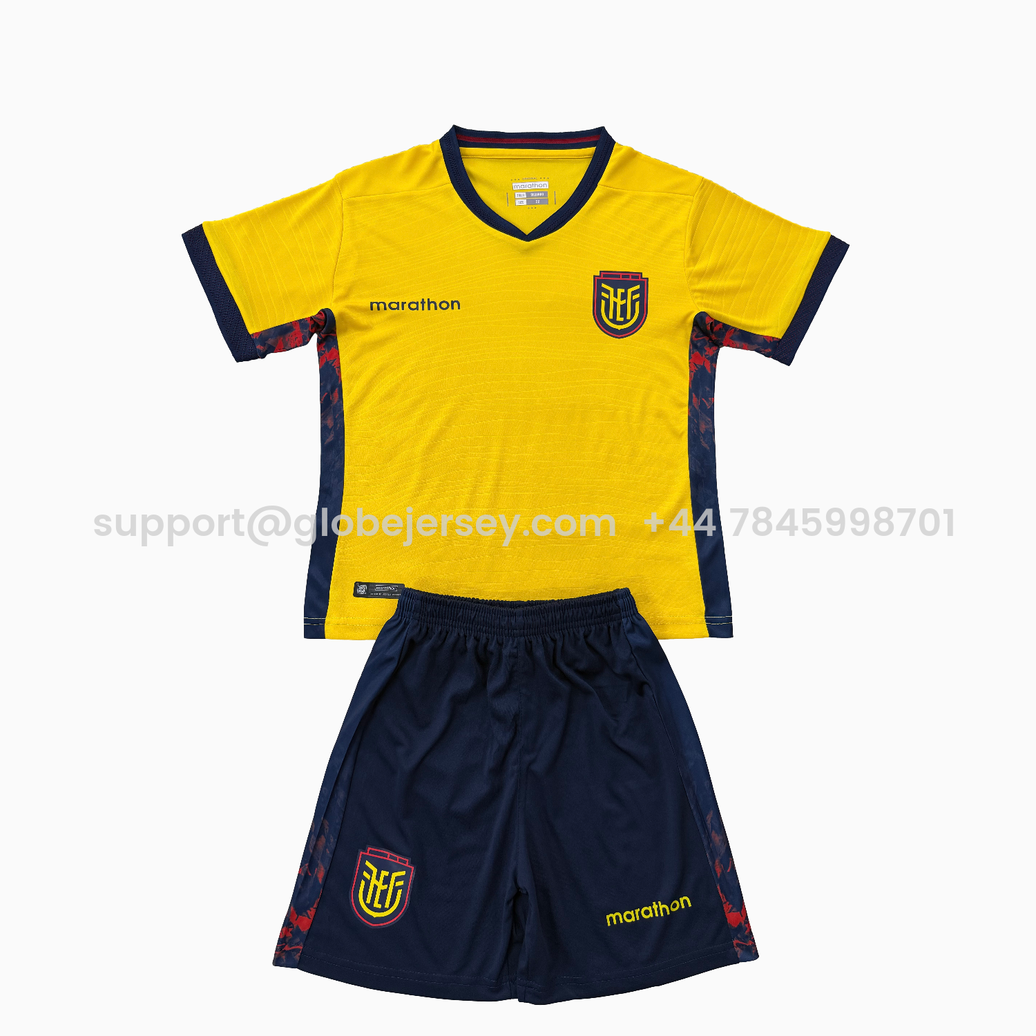 Ecuador 2026 Home Men's Adult Jersey Set - Fans Version