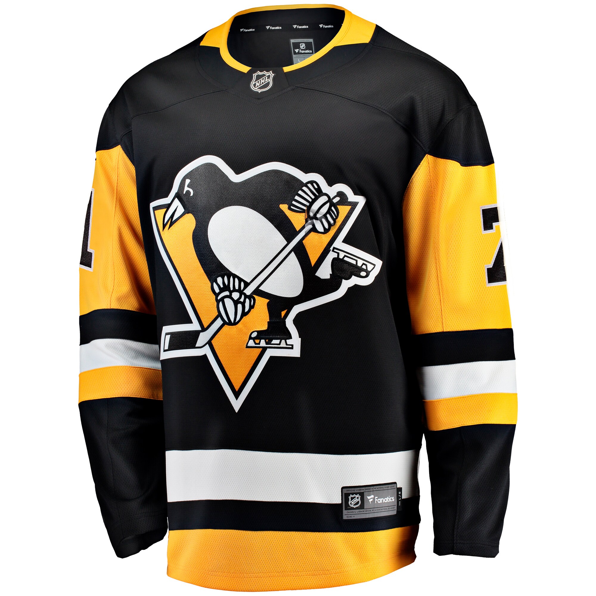 Evgeni Malkin Pittsburgh Penguins Fanatics Home Breakaway Jersey – Black