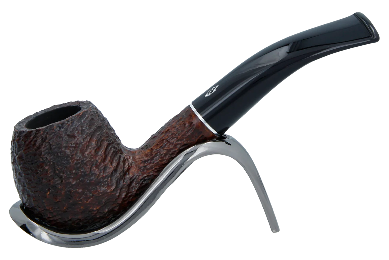 Savinelli Tre Rusticated Briar Pipe - 626