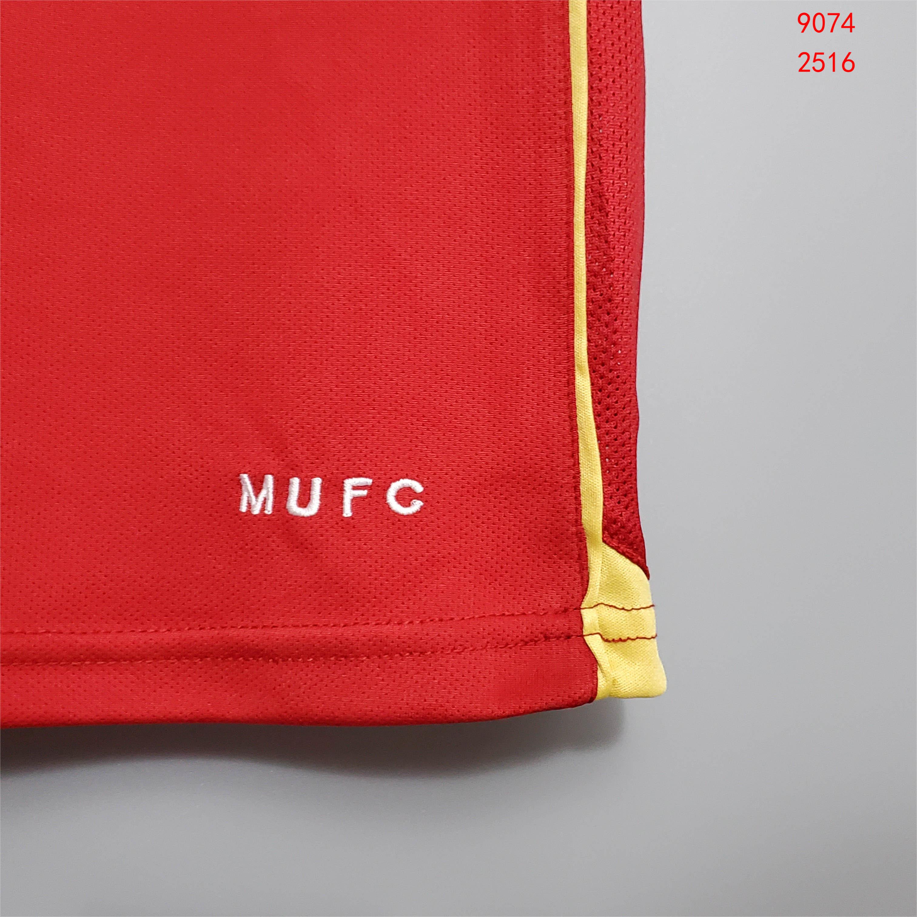 2006/07 Manchester United Home Retro Shirt-Fans