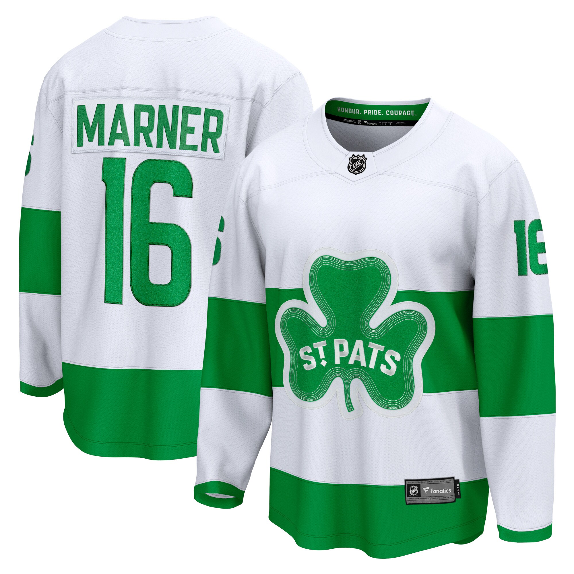 Mitch Marner Toronto Maple Leafs Fanatics St. Patricks Alternate Premier Breakaway   Jersey – White