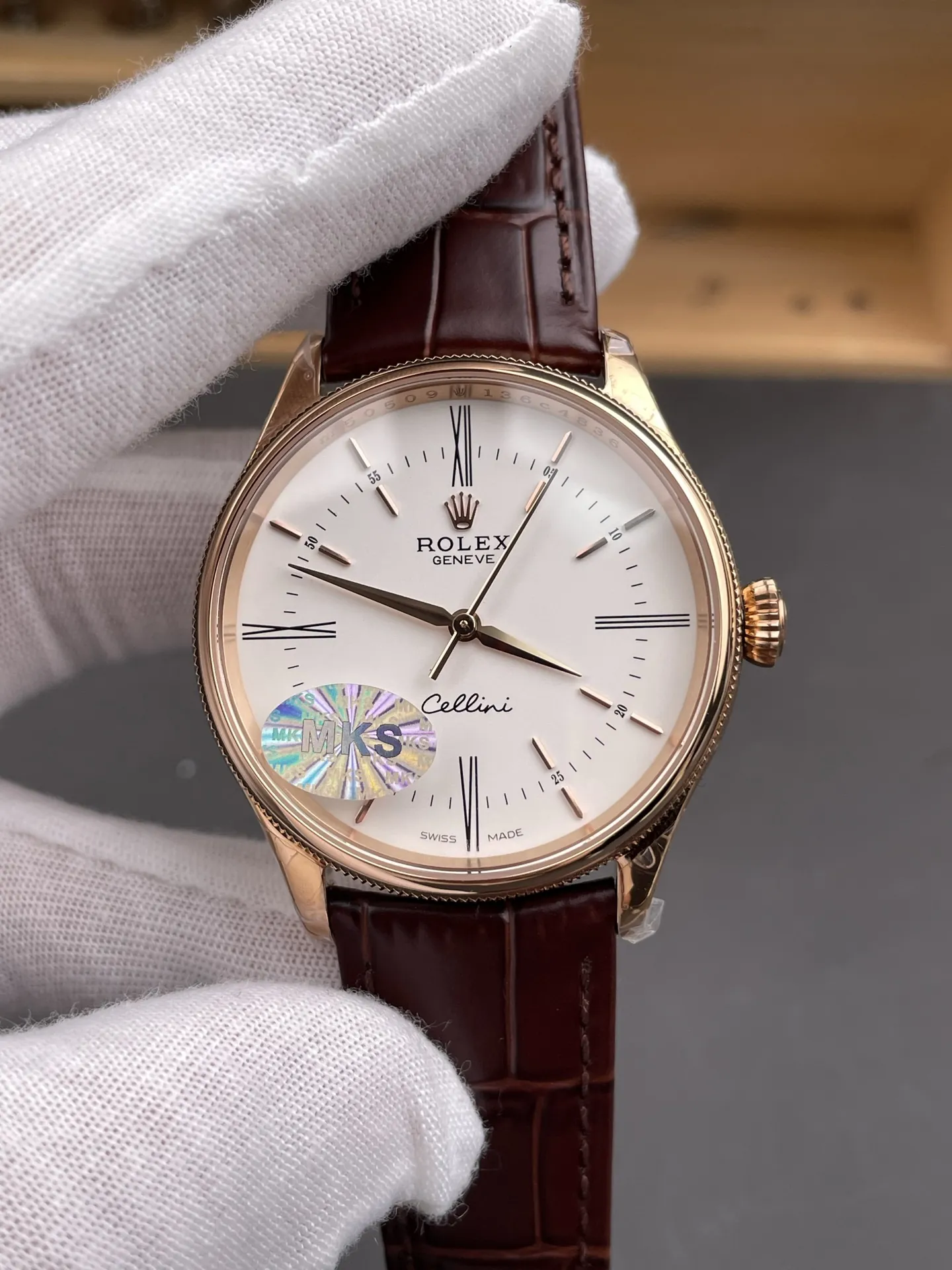 Rolex Cellini Rose Gold 39mm