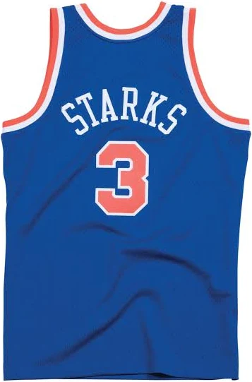 John Starks Mitchell & Ness 91-92 Road Swingman Jersey