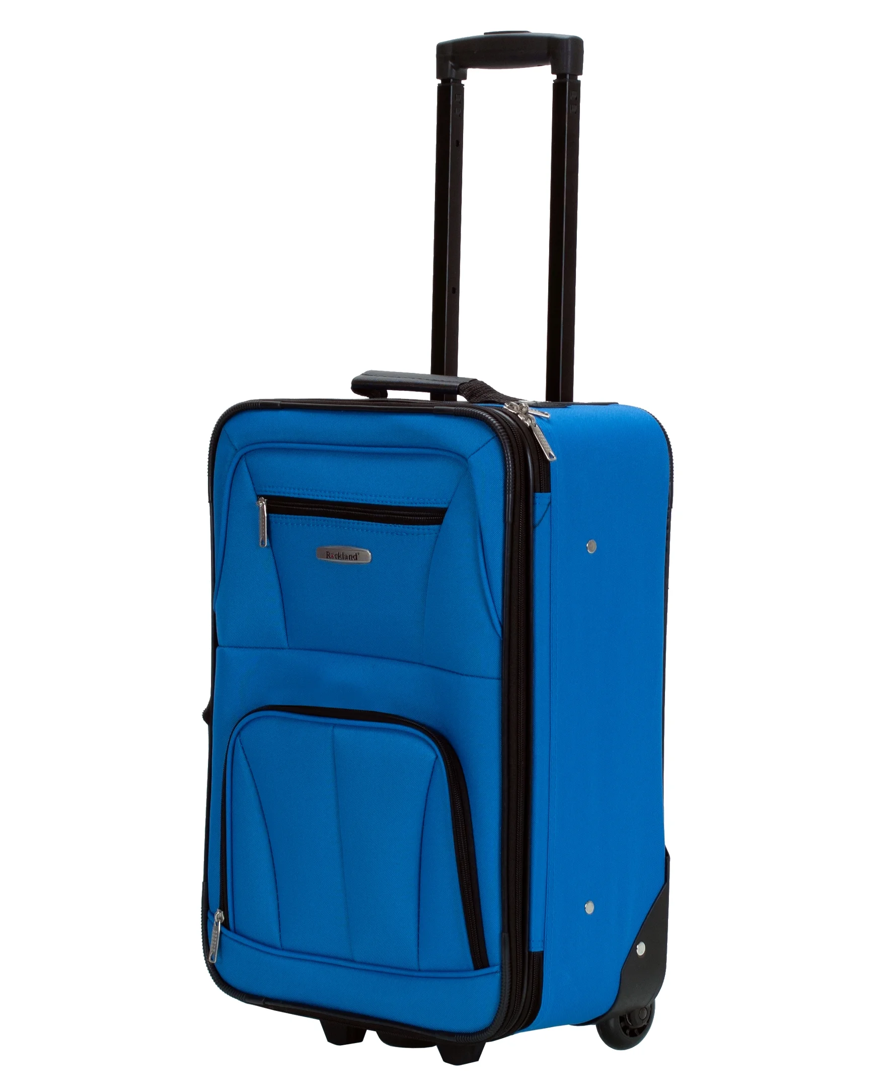 Rockland Luggage Journey 4 Piece Softside Expandable Luggage Set, F32