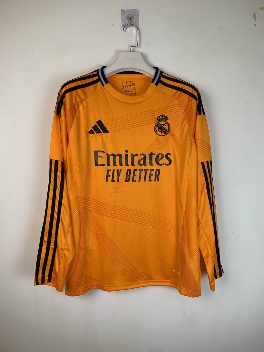 2024/2025 Long Sleeve Real Madrid Away Football Shirt 1:1 Thai Quality
