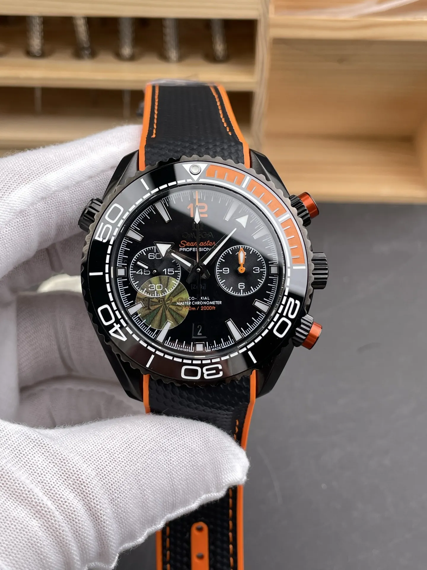 Omega Seamaster 600 Black 45.5mm