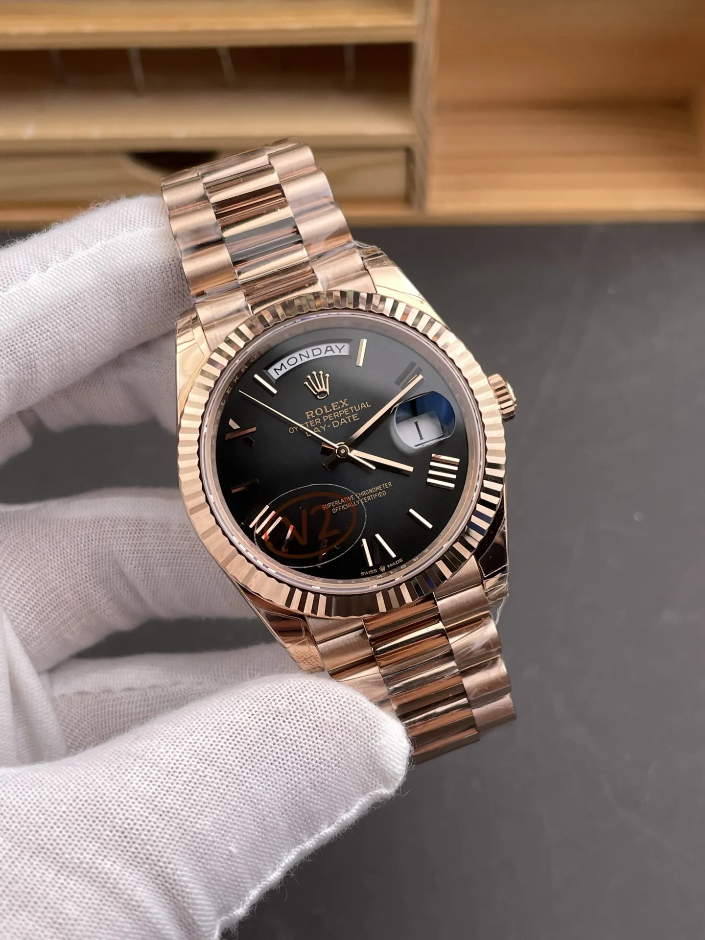 Rolex Day-Date Smoked Grey 40mm