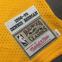 Dennis Rodman Los Angeles Lakers Yellow 73 MN
