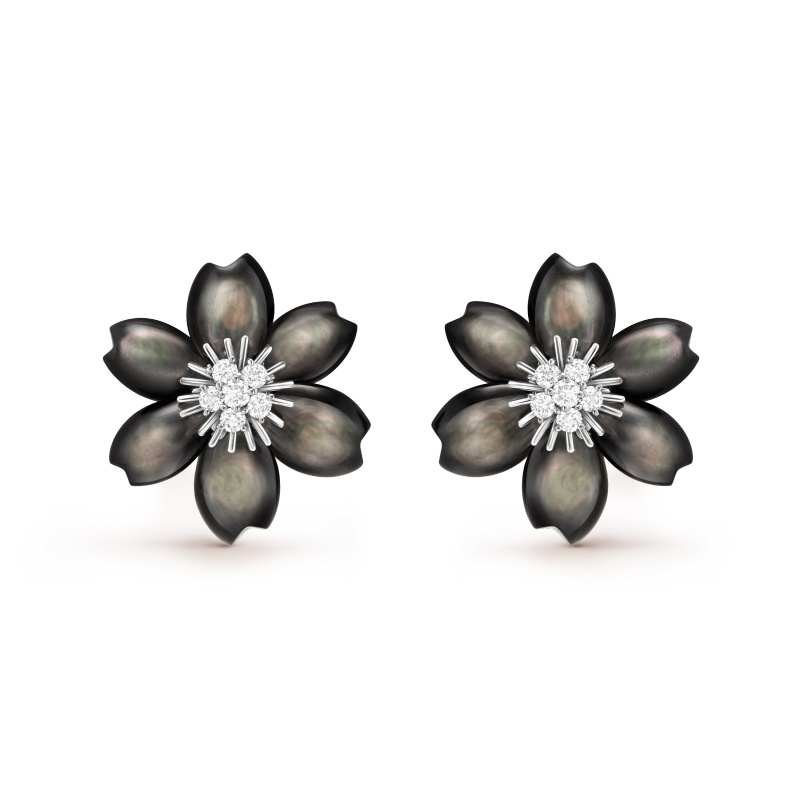 Rose de No?l earrings, mini model