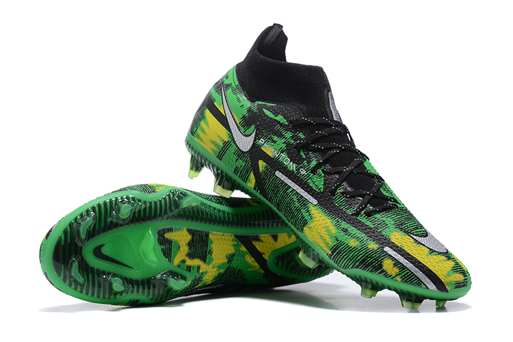 Phantom GT2 high-top Shock Wave series waterproof all-knit FG football shoes Nike Phantom GT2 Dynamic Fit Elite FG