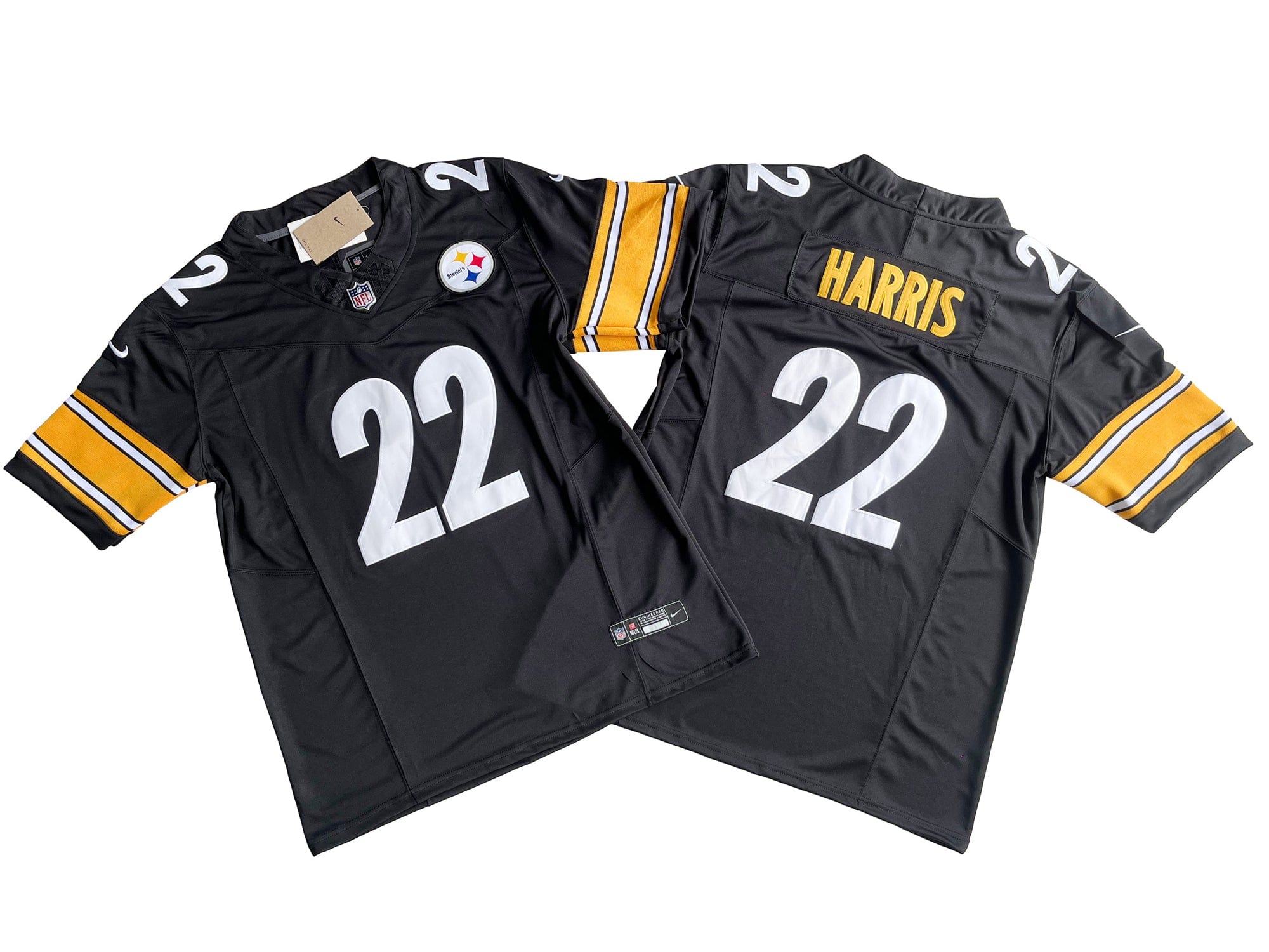 Pittsburgh Steelers 22# Najee Harris Nike Vapor F.U.S.E. Limited Jersey